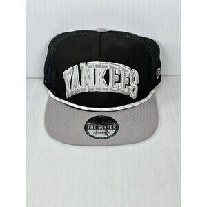 New Era New York Yankees Throwback Golfer Trucker Adjustable Snapback Hat Cap